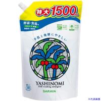 ■サラヤ 詰替用洗剤 ヤシノミ洗剤 1500mL 30938(7228873)×6[送料別途お見積り][法人限定][外直送] | ファーストWORKヤフー店