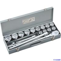 ■TONE ソケットレンチセット吋目 17pcs 200(8109231) | ファーストWORKヤフー店