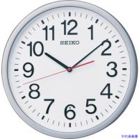 ■SEIKO 電波掛時計 直径361×48 P枠 銀色メタリック KX229S(8666727) | ファーストWORKヤフー店