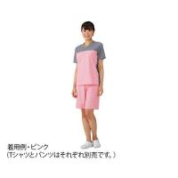 アズワン(AS ONE) 入浴介護Tシャツ(男女兼用) ピンク LL 403340-03 1枚 | ファーストヤフー店