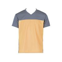 アズワン(AS ONE) 入浴介護Tシャツ(男女兼用) オレンジ M 403340-04 1枚 | ファーストヤフー店