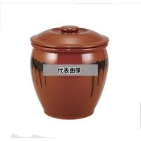 蓋付 半胴瓶 1号 1.8L 紅星窯 1.8L φ165×H195  ストックポット/保存容器 No.3058510 | ファーストヤフー店