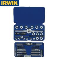 IRWIN(アーウィン) 26319 タップ ダイスセット 41pc メトリック NC NPT | ファーストヤフー店