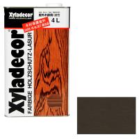 ◆アサヒペン キシラデコール 4L 111 ウォルナット | ファーストヤフー店