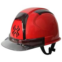 ◆トーヨーセフティー TOYO SPIDERヘルメット SPD-No.390Fアカ | ファーストヤフー店