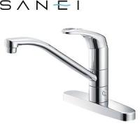 三栄水栓(SANEI) K676BK-13 シングル台付分岐混合栓｜キッチン用 MODELLO 寒冷地用 節水水栓 | ファーストヤフー店