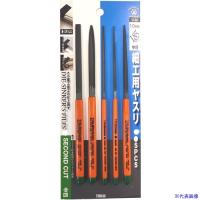 ■ツボサン 細工用ヤスリ 10本型 5PCS BP入り ST06(1077092) | ファーストヤフー店