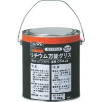 ■TRUSCO モリブデン入リチウム万能グリス #2 2.5kg缶 CGM25(1718215) | ファーストヤフー店