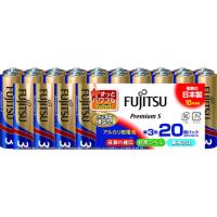 ■富士通 アルカリ乾電池単3 PremiumS (20本入) LR6PS20S(2160551) | ファーストヤフー店