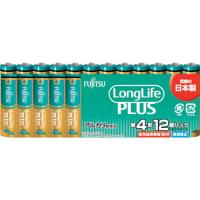■富士通 アルカリ乾電池単4 Long Life Plus 12個パック LR03LP12S(2495703) | ファーストヤフー店
