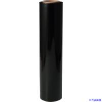 ■FKK オーキッドカラーストレッチフィルム 黒 20μ 500mm×300m OSFBLACK(2594850)×6 | ファーストヤフー店