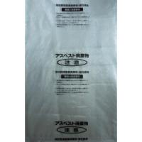 ■Shimazu アスベスト回収袋 透明に印刷大(V) (1Pk(袋)＝25枚入) M1(3356647) | ファーストヤフー店