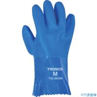 ■TRUSCO 耐油ビニール手袋1.2mm厚 Lサイズ 右手用 10枚入 TGL255L10R(3623067) | ファーストヤフー店