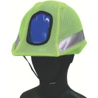 ■COVERWORK 反射・蛍光メッシュヘルメットカバー 蛍光グリーン FTGS30(4958462) | ファーストヤフー店