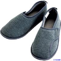 ■あゆみ 作業靴 防災ルームシューズ(踏抜き防止材内蔵) グレー M(22.0〜23.0CM) 46060110031(5547332) | ファーストヤフー店