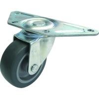 ■ユーエイ プレート式 自在 キャスター エラストマー 車輪径100mm  Sタイプ SGC型 取付寸法139×55×42 SGC100EL(8580573) | ファーストヤフー店