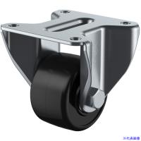 ■ユーエイ プレート式 固定 低床キャスター フェノール 車輪径65mm  Hタイプ UHR型 取付寸法78×78 UHR65PB(8580582) | ファーストヤフー店