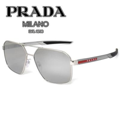 即購入可能 【美品】PRADA メンズ　サングラス　リネアロッサ　プラダ プラダ PRADA リネア ロッサ サングラス アジアンフィット UV