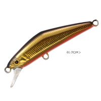 スミス SMITH  D-コンパクト 45mm #01.クロキン / トラウト ルアー / メール便可 / 釣具 (+5) | 釣人館ますだヤフー店