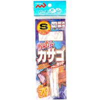 マルシン漁具 かんたんカサゴセット ハリス1.5号 Sサイズ / メール便可 | フィッシング釣人館 Yahoo!店