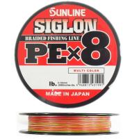 サンライン シグロン PEx8 マルチカラー 0.8号12lb 300m / PEライン / メール便可 / 釣具 | フィッシング釣人館 Yahoo!店