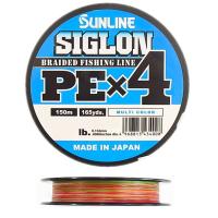 サンライン シグロン PEx4 マルチカラー 2号35lb 150m / PEライン / メール便可 | フィッシング釣人館 Yahoo!店