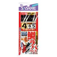 ささめ針 タイラバサビキ サバ皮&amp;ケイムラ S-636 (サビキ仕掛け) ゆうパケット可 | フィッシング遊web店