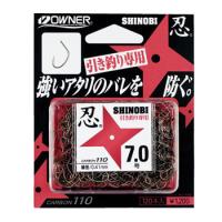オーナー 忍 SHINOBI 茶 16522(鮎針 イカリ針 バラ 狐型) ゆうパケット可 | フィッシング遊web店