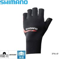 シマノ パールフィットEXSグローブ5（左手）  [ GL-09LN ] ブラック M 釣り 防寒着 手袋 防寒 | フィッシングマックス
