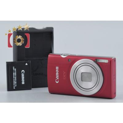 キヤノン コンパクトデジタルカメラ本体（色：レッド系）｜コンパクト