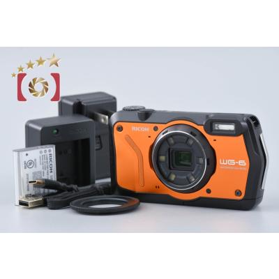 リコー（RICOH） 【中古】RICOH PENTAX ペンタックス WG-60 オレンジ