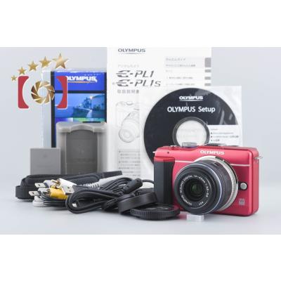 美品 オリンパス E-PL1S ミラーレス 一眼カメラ レッド 箱 付属品完備 Amazon | OLYMPUS ミラーレス一眼 E-PL1s ダブルズームキット