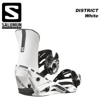 SALOMON サロモン スノーボード ビンディング DISTRICT White 23-24 モデル | F.JANCK Yahoo!店