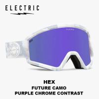ELECTRIC エレクトリック ゴーグル HEX FUTURE CAMO PURPLE CHROME CONTRAST 23-24 モデル【返品交換不可商品】 | F.JANCK Yahoo!店
