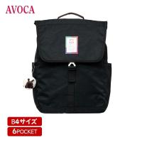 AVOCA アヴォカ リュックサック 【BLACK】リュック 鞄 かばん フラップリュック ひつじ レディース 女性用 シンプル AC-006 | FKD SHOP