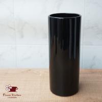 フラワーベース　陶器　花瓶　インテリア雑貨　FKRSL　GHフラワーベース001-C/BK | FlowerKitchen JIYUGAOKA