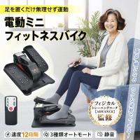 フィットネスバイク 静音 電動 組み立て簡単 ミニ コンパクト 家庭用