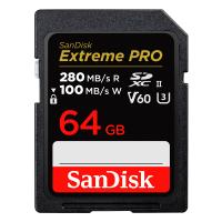 SDカード SDXC 64GB UHS-II SanDisk サンディスク Extreme PRO U3 V60 6K 4K R:280MB/s W:100MB/s 海外リテール SDSDXEP-064G-GN4IN ◆メ | 風見鶏