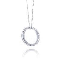 ティファニー ネックレス TIFFANY＆Co. 1837 サークル ペンダント （L）刻印お入れします 数量限定セール 並行輸入品 | フルール コウベ Yahoo!ショップ