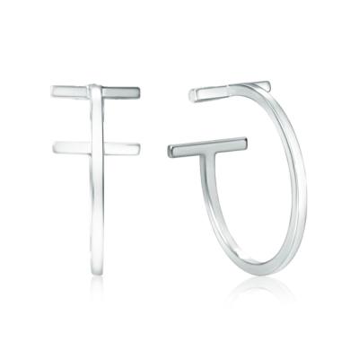 ティファニー 美品 ワイヤー フープ ピアス 希少 シルバー925 T98fe ティファニー 美品 ワイヤー フープ ピアス 希少 シルバー925 T98fe