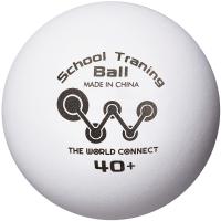 [ザ] ワールドコネクト 卓球 ボール TWC スクール トレーニングボール 40＋ 100球入 DV010 ホワイト | FlowerGarden