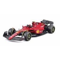 ブラゴ 1/43 スクーデリア フェラーリ F1-75 2022 No.55 C.サインツ ドライバー付 模型 ミニカー 車 コレクション 18-36831S1 | フライングスクワッド