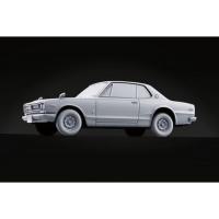 プラモデル 接着不要 塗装不要 1/32 ザ・スナップキット No.09-C NISSAN 日産 ニッサン スカイライン 2000GT-R レッド SKYLINE アオシマ 5884 | フライングスクワッド