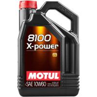 MOTUL（モチュール） 8100 X-power 10W60 5L 100%化学合成オイル (正規品) | フォリオガレージ