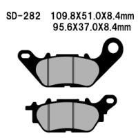 Vesrah（ベスラ） ブレーキパッド SD-282 オーガニック SDレジンパッド | フォリオガレージ