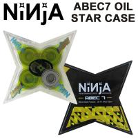 NINJA BEARING ニンジャ ベアリング ABEC7 (オイルタイプ) スターケース入り スケートボード スケボー SK8 パーツ | follows