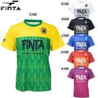 フィンタ FFFグラフィックプラシャツ 大人用 サッカー フットサル プラクティスシャツ 半袖 FINTA FT4100 | フットボールパーク Yahoo!店
