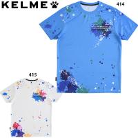 ケルメ ペイントTシャツ 大人用 サッカー フットサル プラクティスシャツ 半袖 KELME KP22S195 | フットボールパーク Yahoo!店
