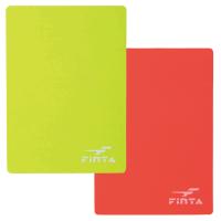 Finta（フィンタ）レフリー（審判）用カード メール便送料無料（イエロー・レッド） FT5986 | フットボールショップTOMヤフー店