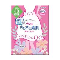 （まとめ）日本製紙 クレシア ポイズ さらさら素肌吸水ナプキン 安心の少量用 1パック（22枚）〔×10セット〕 | 埼玉まごころ通販センター